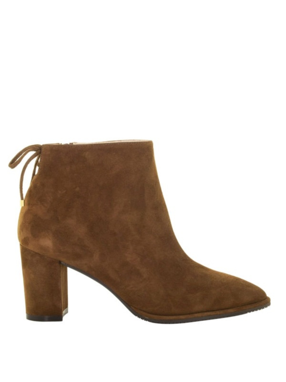 Stuart Weitzman Chestnut Suede Ankle Boot and booties size 6M
